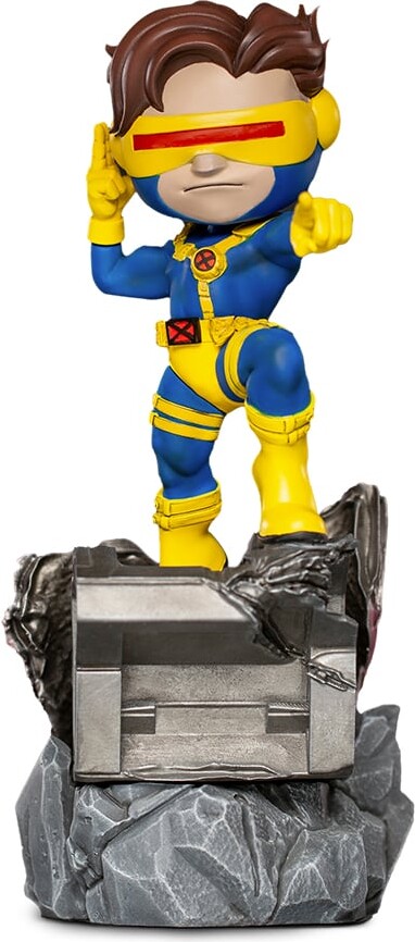 X-men - Cyclops Statuette Figur - Minico - Iron Studios - 21 Cm