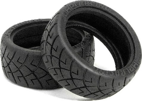 X Pattern Radial Tire 26mm D Compound - Hp4790 - Hpi Racing