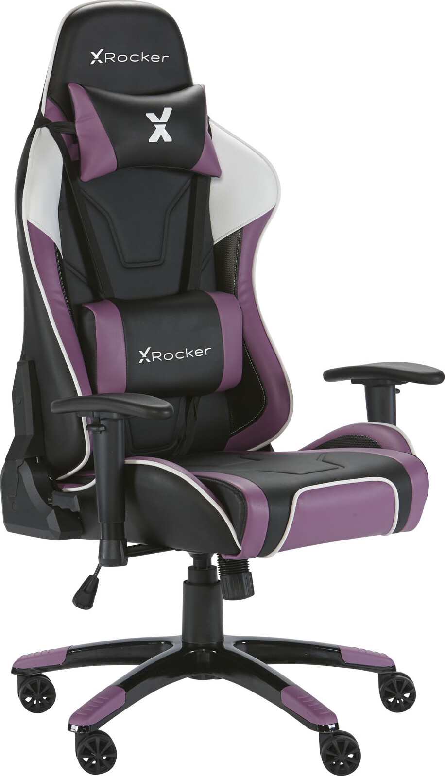 X Rocker Purple Agility Sport Esport Gaming Chair