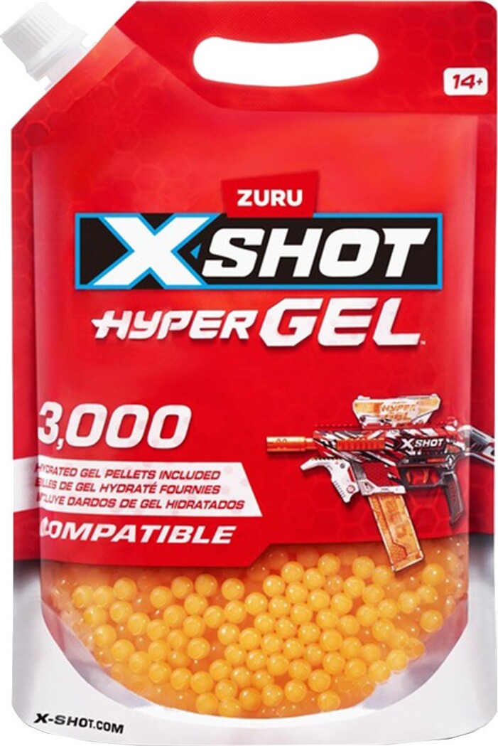 X-shot - Hyper Gel Refill Kugler - 3000 Kugler
