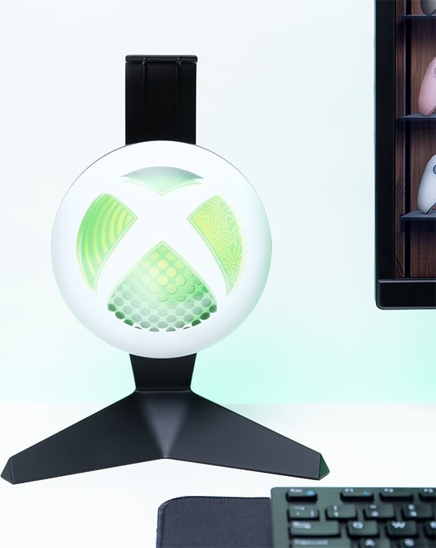 Billede af Xbox Headset Holder Med Lys - Til Bord - 23 Cm