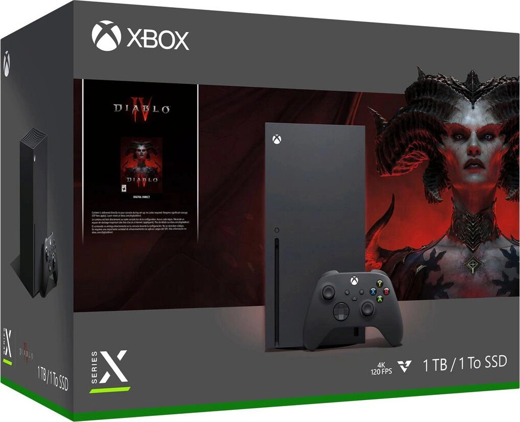 Se Xbox Series X Konsol - Diablo 4 Bundle hos Gucca.dk