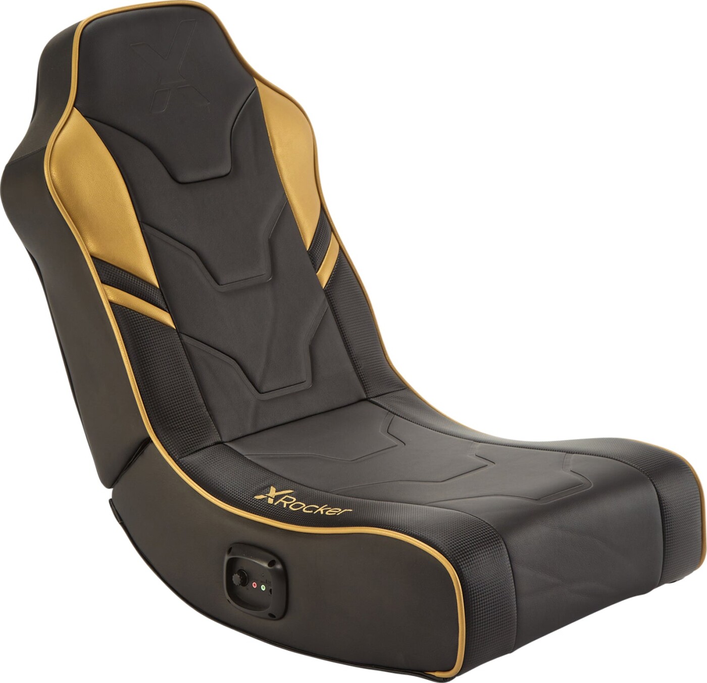 Xrocker Shadow 2.0 Floor Rocker - Black/gold