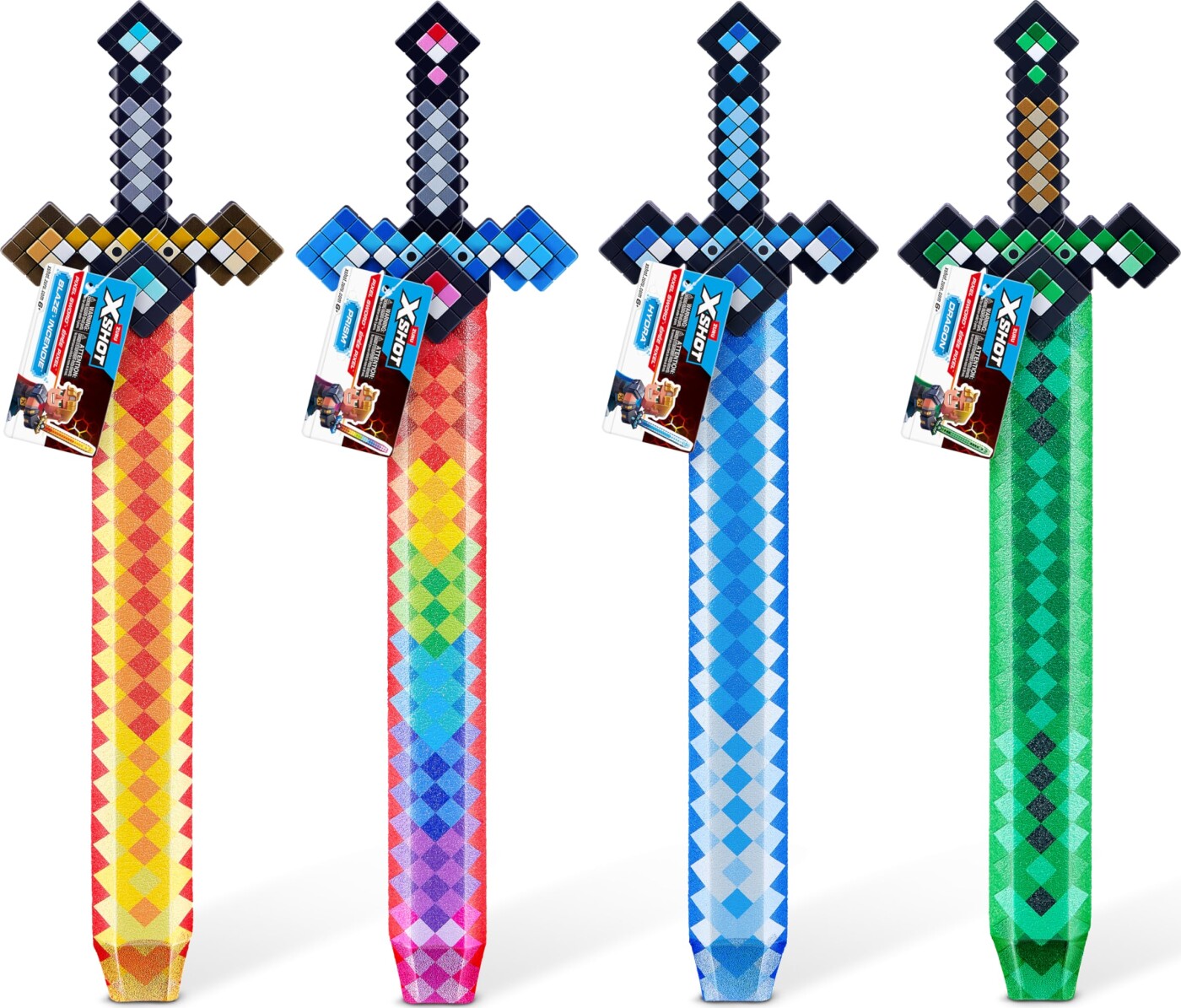 Zuru Xshot - Pixel Sword S1 - Letvægts Skumsværd
