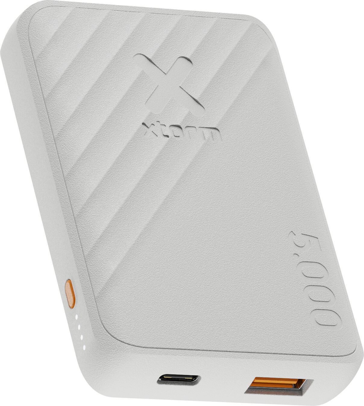 Xtorm - 12w Fastcharge Go2 Powerbank 5.000 - Ash White