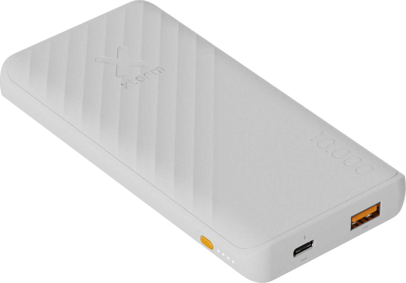 Xtorm Power Bank 10.000mAh 15W USB-C & USB-A Hvid Powerbank - Hvid - 10000 mAh