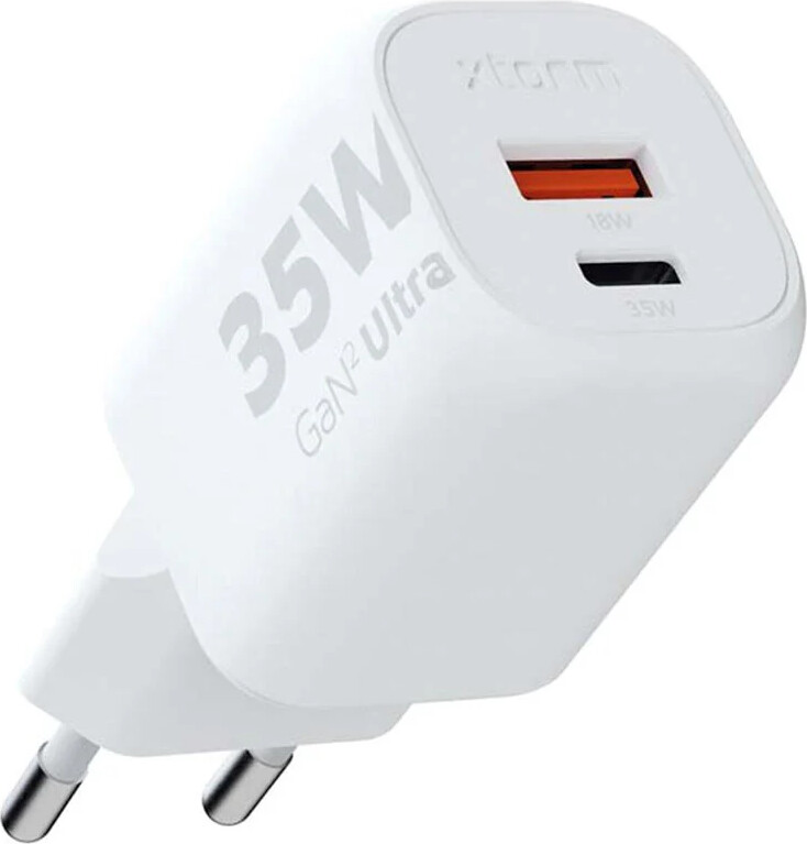 Xtorm - 35w Gan2 Ultra Home Charger Usb-c Pd/usb-a White