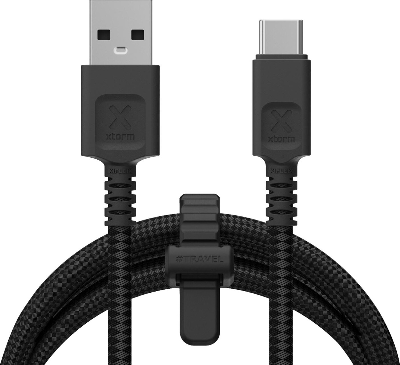 Xtorm - Next Gen Usb-a / Usb-c Kabel - Sort - 1.5m