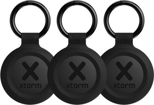 Xtorm - Traveltag 3-pack- Charcoal Black (ios & Android)