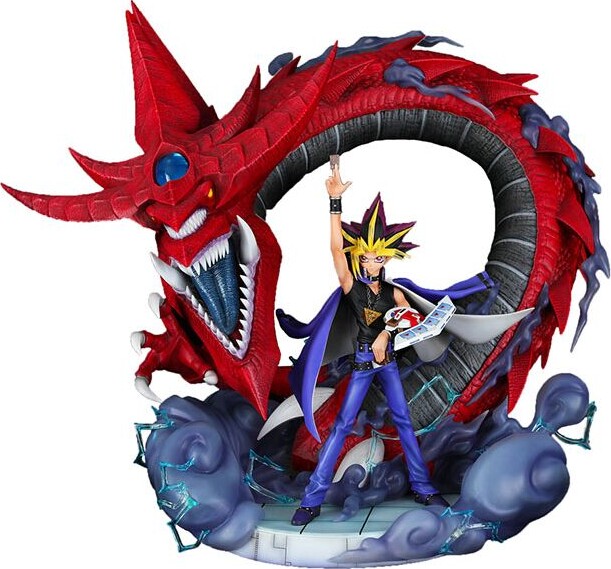 Yami Yugi & Slifer - Yu-gi-oh! Statue