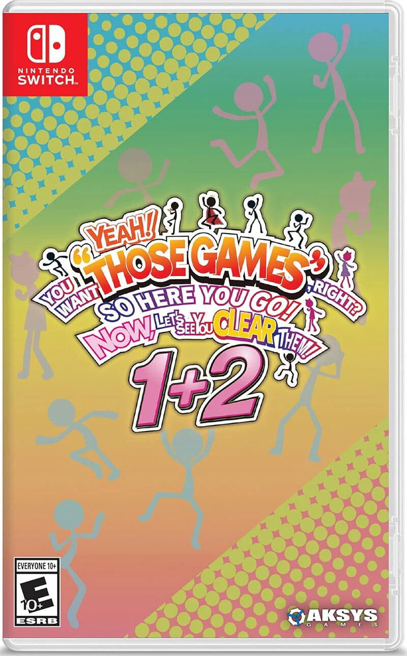 Yeah! You Want Those Games, Right? So Here You Go! Now, Lets See You Clear Them! 1+2 (import) - Nintendo Switch