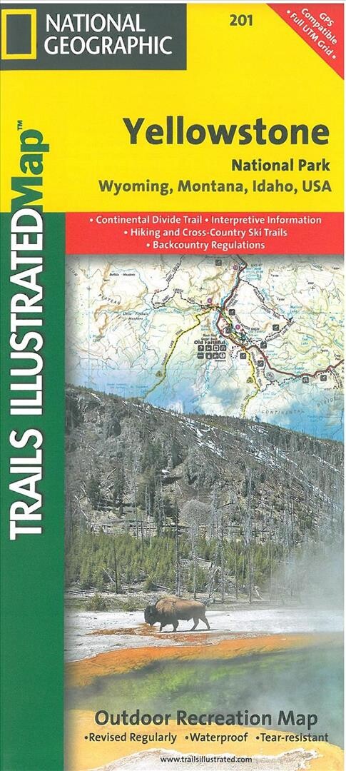 Billede af Yellowstone National Park - National Geographics - English Book