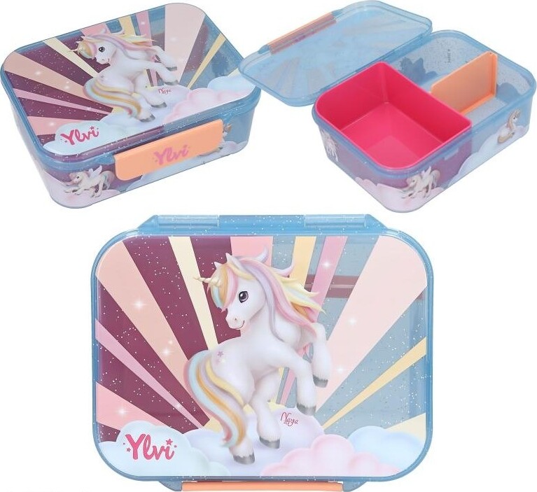 Ylvi - Madkasse Sugar Pop - Semi-transparent Blue - Depesche