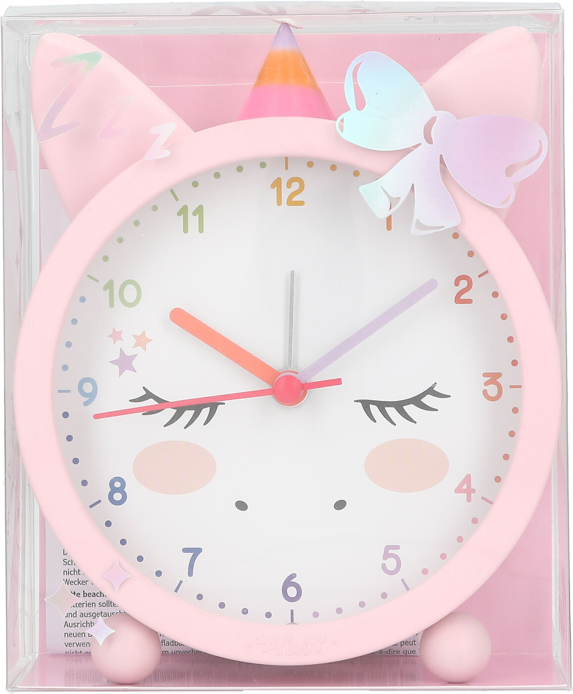 Enhjørning Vækkeur Til Børn - Lyserød - Ylvi