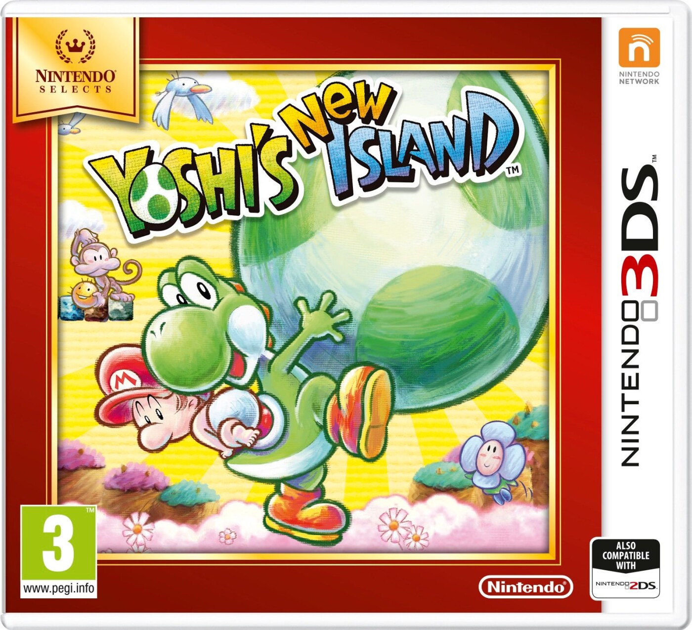 Yoshi&#039;s New Island (select) - Nintendo 3DS