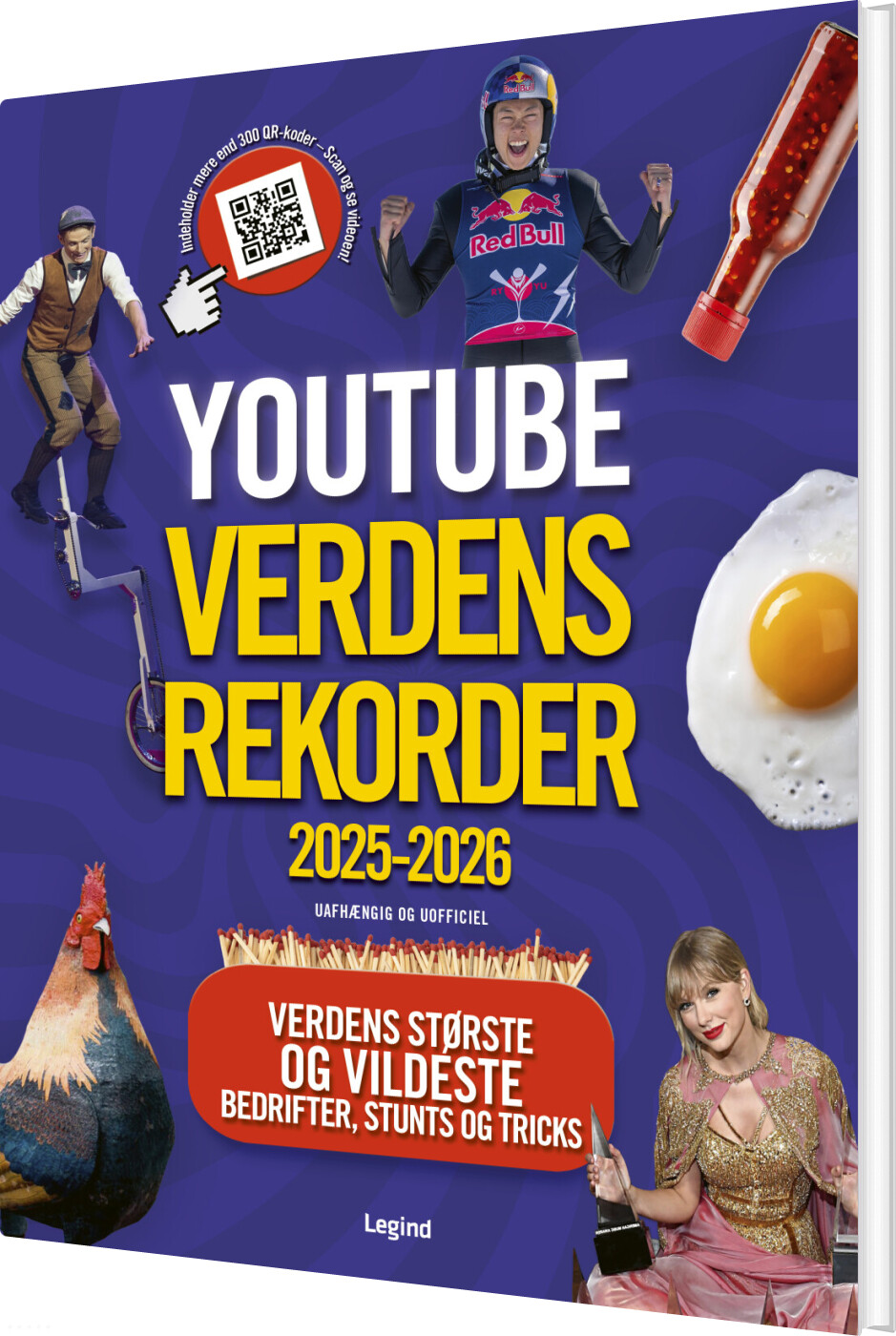 Youtube Verdensrekorder 2025 - Adrian Besley - Bog