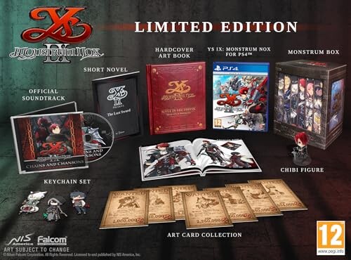Ys Ix: Monstrum Nox (limited Edition) - PS4