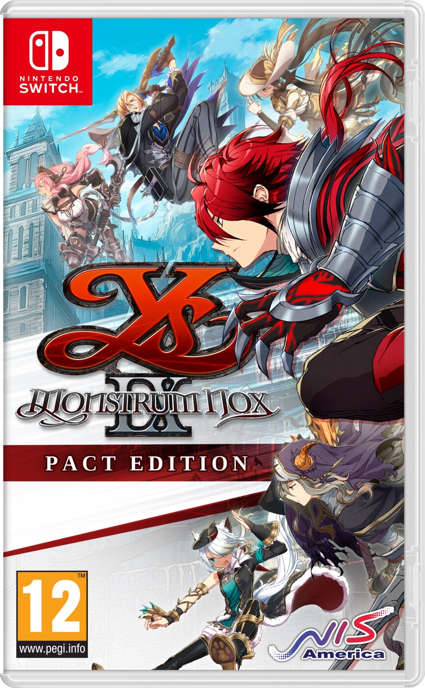 Ys Ix: Monstrum Nox Pact Edition - Nintendo Switch