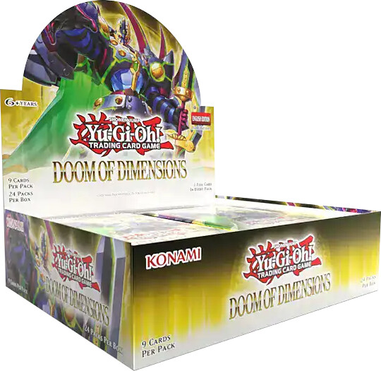 Yu-gi-oh! - Doom Of Dimensions Booster Box (24 Pcs) (ygo231-3)