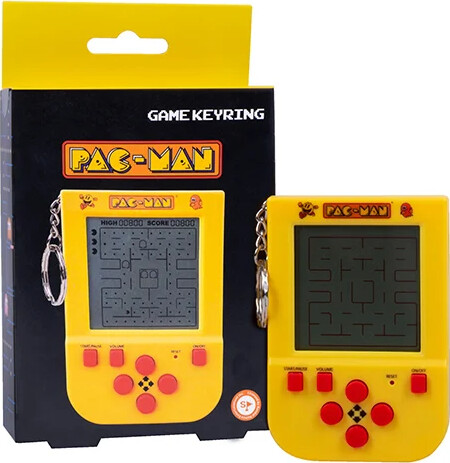 Arcade1UP Mini Console Retro Pac-man Nøglering Nøglering Kult Arkadespil Til Gave / 320126
