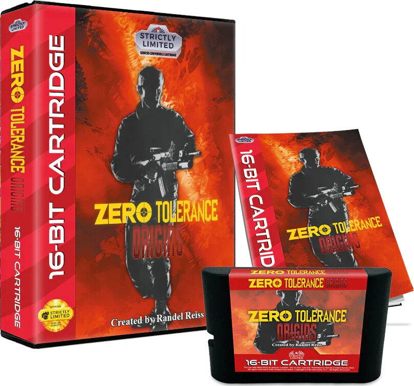 Zero Tolerance Origins (limited Edition) - Sega Mega Drive