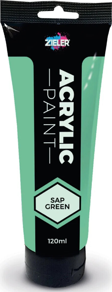 Zieler - Acrylic Paint - Sap Green - 120 Ml - Akrylmaling