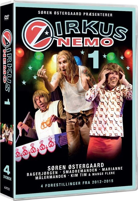 Zirkus Nemo Boks 1 - DVD - Film