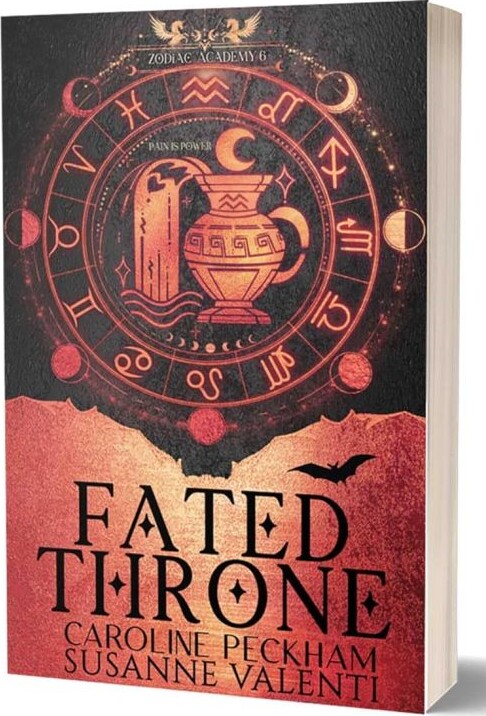 Zodiac Academy 6: Fated Throne - Caroline Peckham - English Book
