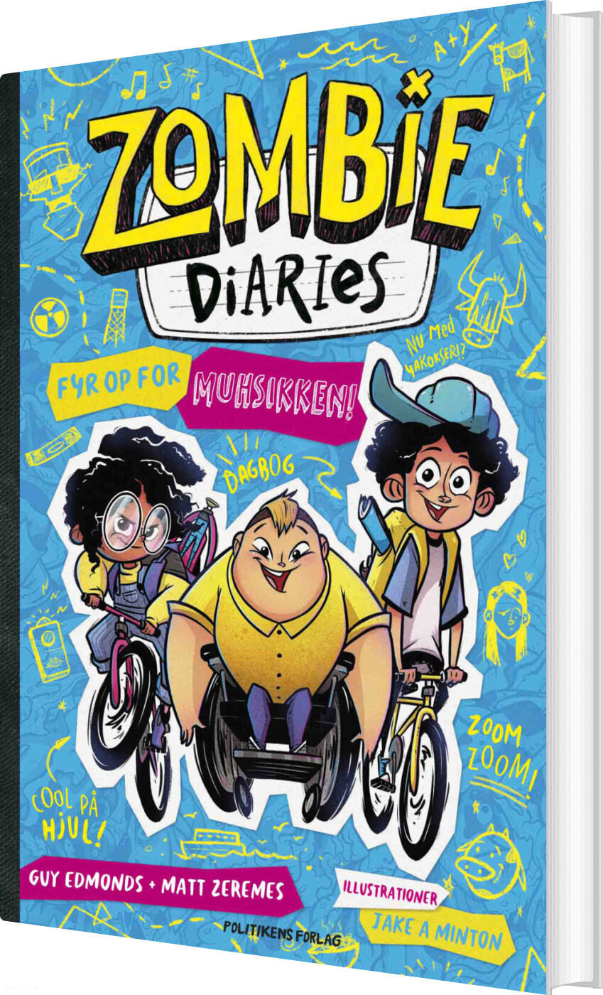 Billede af Zombie Diaries - Fyr Op For Muh-sikken - Guy Edmonds - Bog
