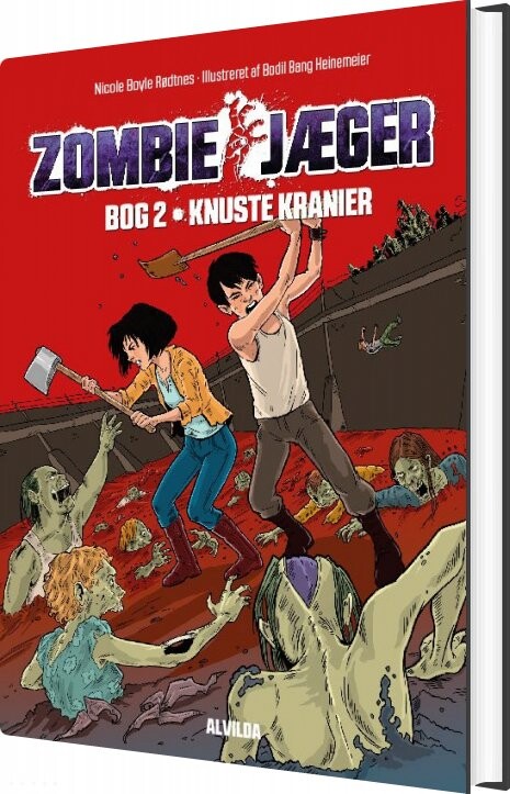 Billede af Zombie-jæger 2: Knuste Kranier - Nicole Boyle Rødtnes - Bog hos Gucca.dk