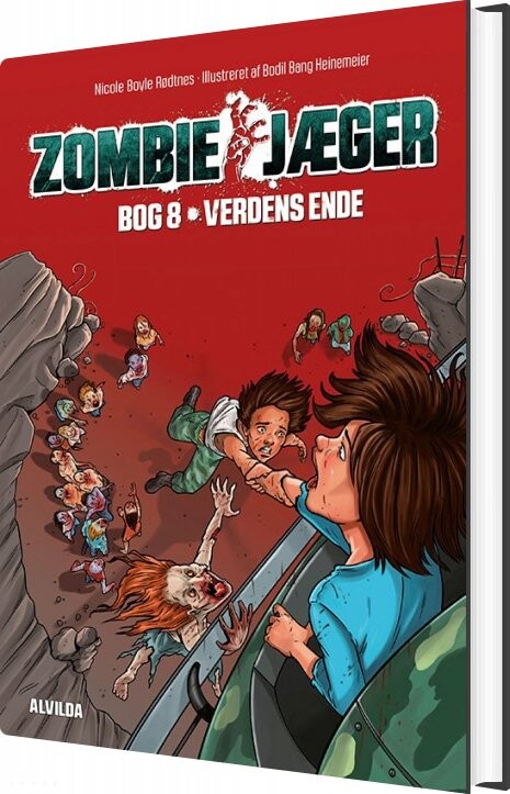 Billede af Zombie-jæger 8: Verdens Ende - Nicole Boyle Rødtnes - Bog hos Gucca.dk