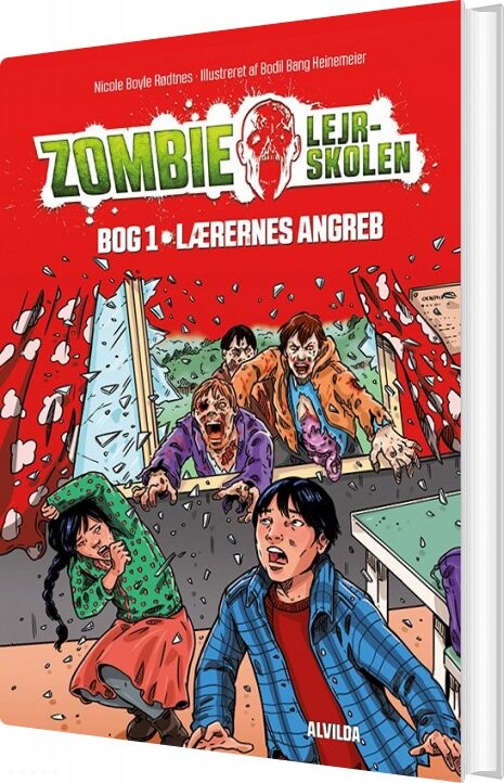 Billede af Zombie-lejrskolen 1: Lærernes Angreb - Nicole Boyle Rødtnes - Bog