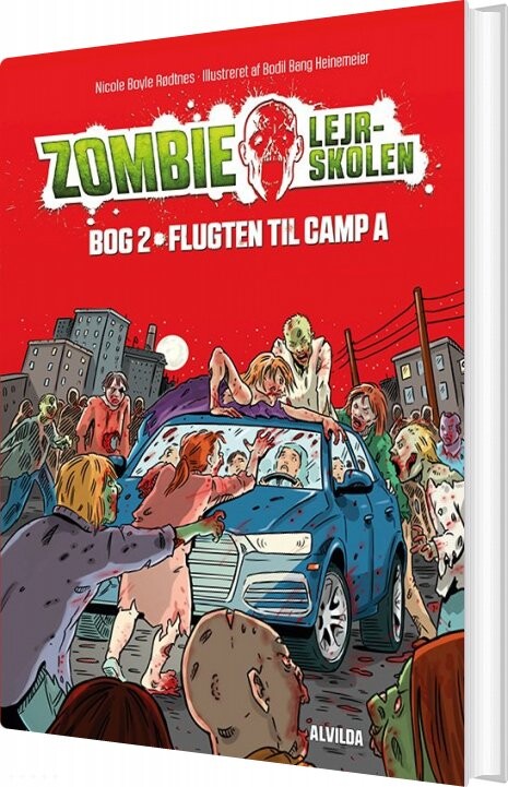 Billede af Zombie-lejrskolen 2: Flugten Til Camp A - Nicole Boyle Rødtnes - Bog