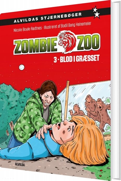 Billede af Zombie Zoo 3: Blod I Græsset - Nicole Boyle Rødtnes - Bog hos Gucca.dk