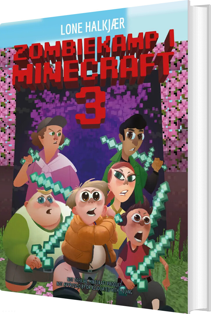 Billede af Zombiekamp I Minecraft 3 - Lone Halkjær - Bog
