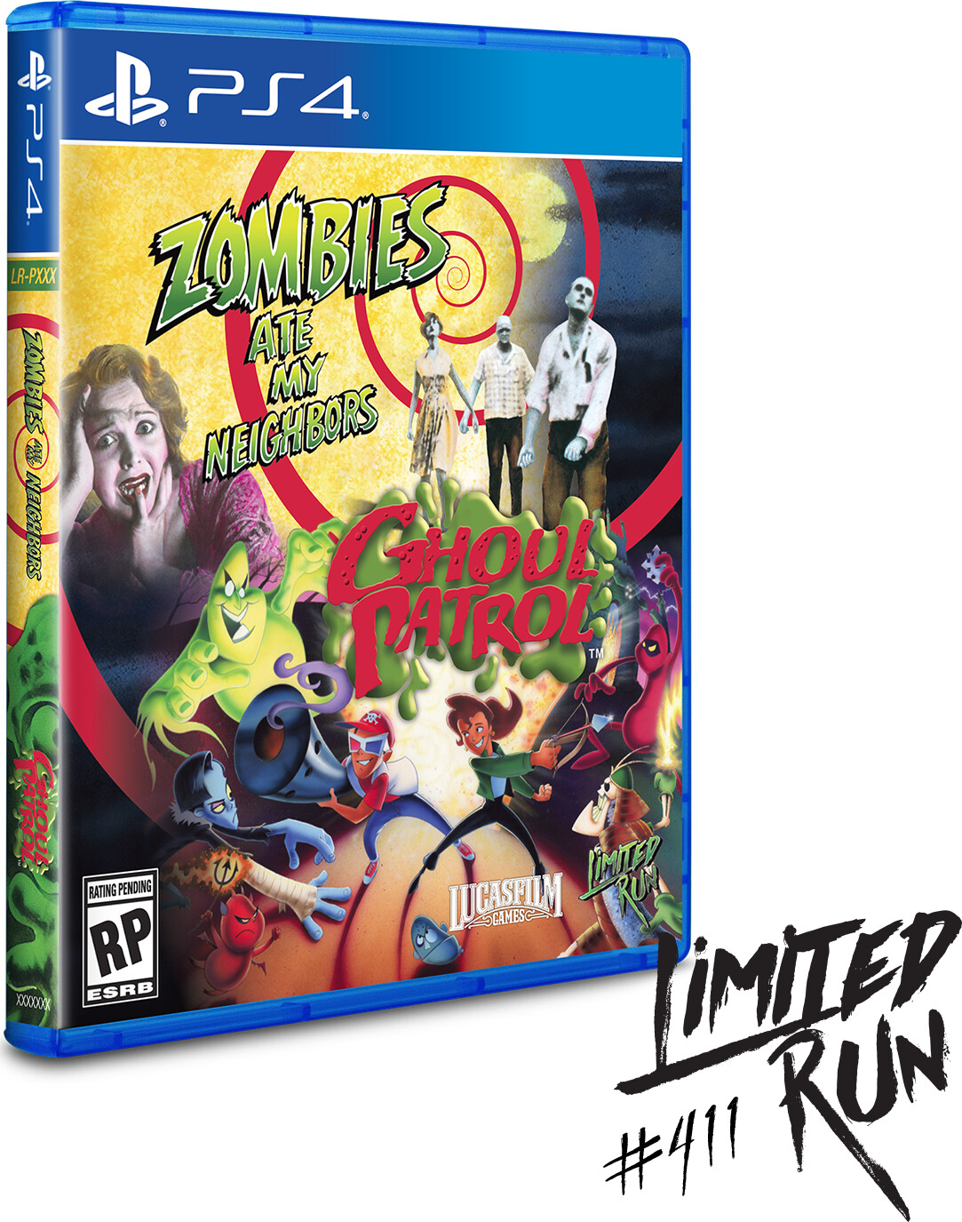 Se Zombies Ate My Neighbors & Ghoul Patrol (limited Run #414) (import) - PS4 hos Gucca.dk