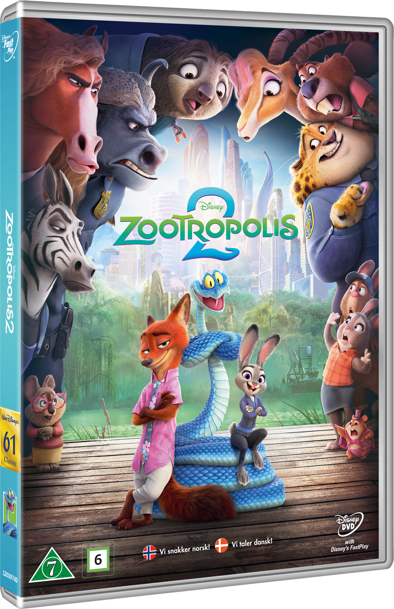 Zootropolis 2 - Disney - DVD - Film