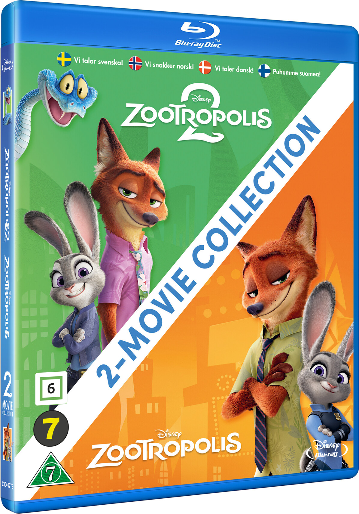 Zootropolis - 2 Film Collection - Blu-Ray