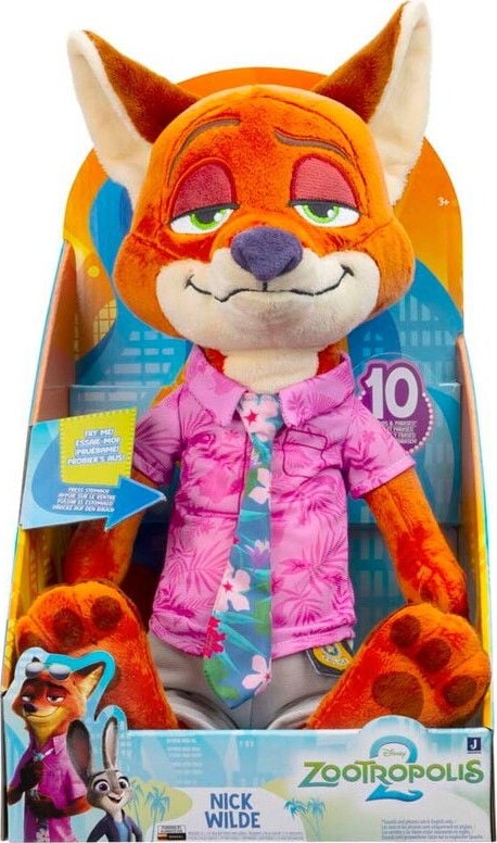 Nick Wilde Bamse - Zootropolis 2 - 35 Cm