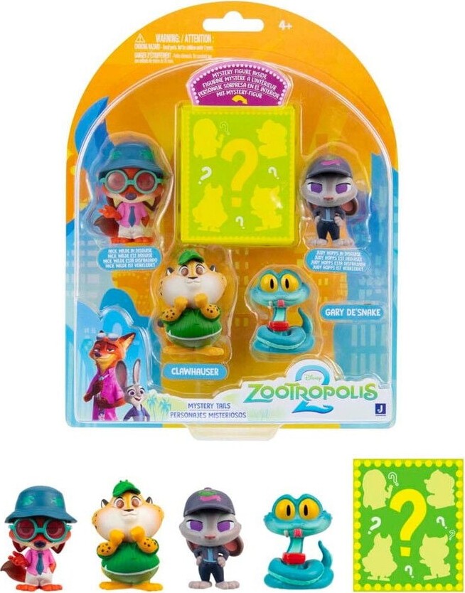 Zootropolis 2 Figurer - 5 Stk.