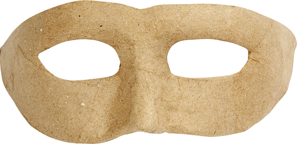 2: Mal Selv Maske - Zorro Maske - Papmaché