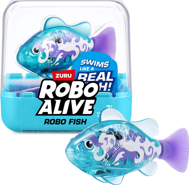Zuru Robo Alive - Robo Fish - Turquoise