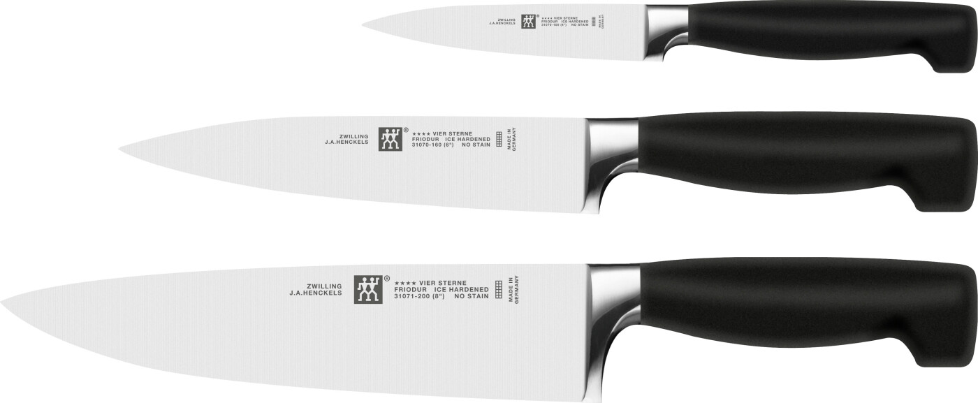 Zwilling - Four Star Knivsæt - 3 Dele