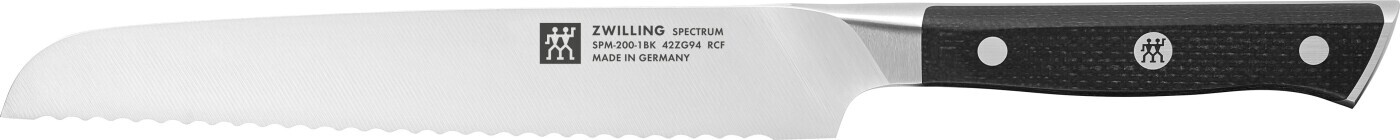 Zwilling - Spectrum Brødkniv - Sort - 20 Cm