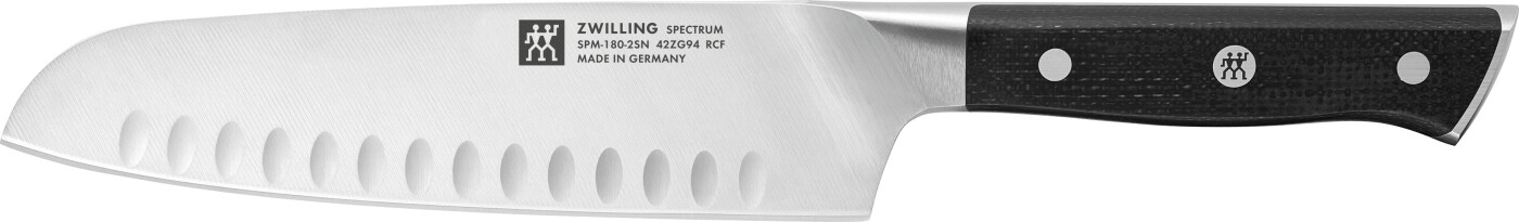 Zwilling - Spectrum Santokukniv - Sort - 18 Cm