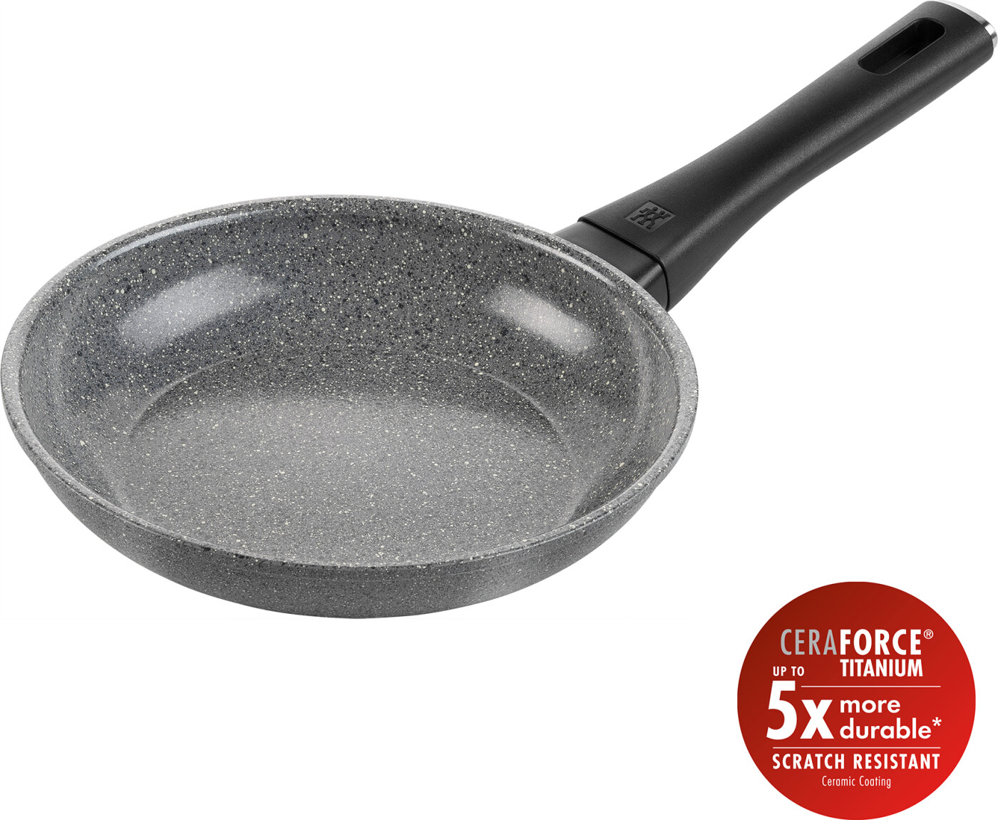 Zwilling - Terreno Plus Stegepande - Keramisk - ø 20 Cm - Grå