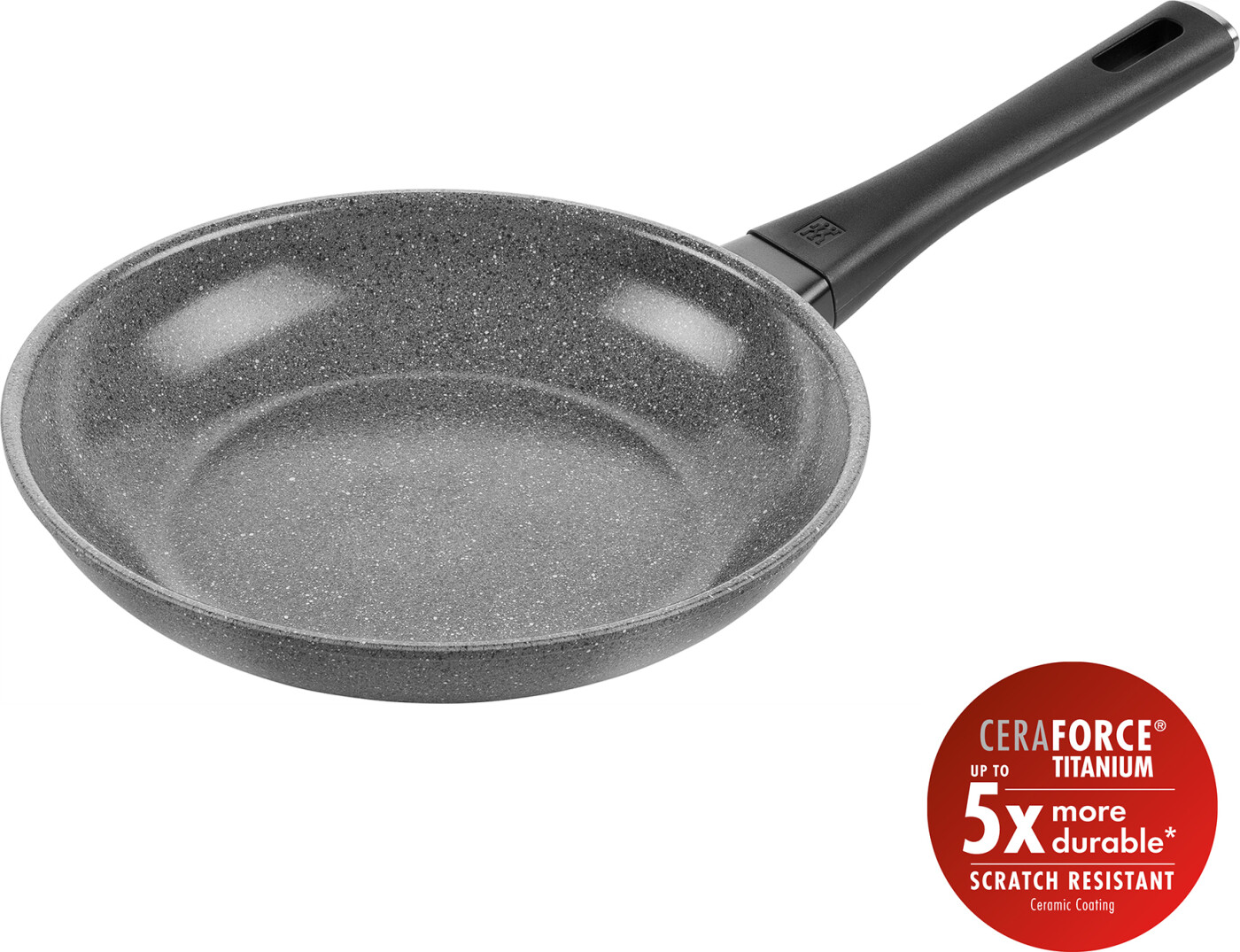 Zwilling - Terreno Plus Stegepande - Keramsik - ø 24 Cm - Grå