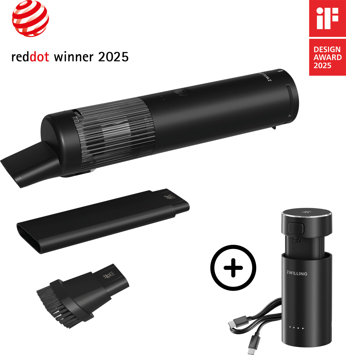 Zwilling - Xtend Sæt Støvsuger - Sort