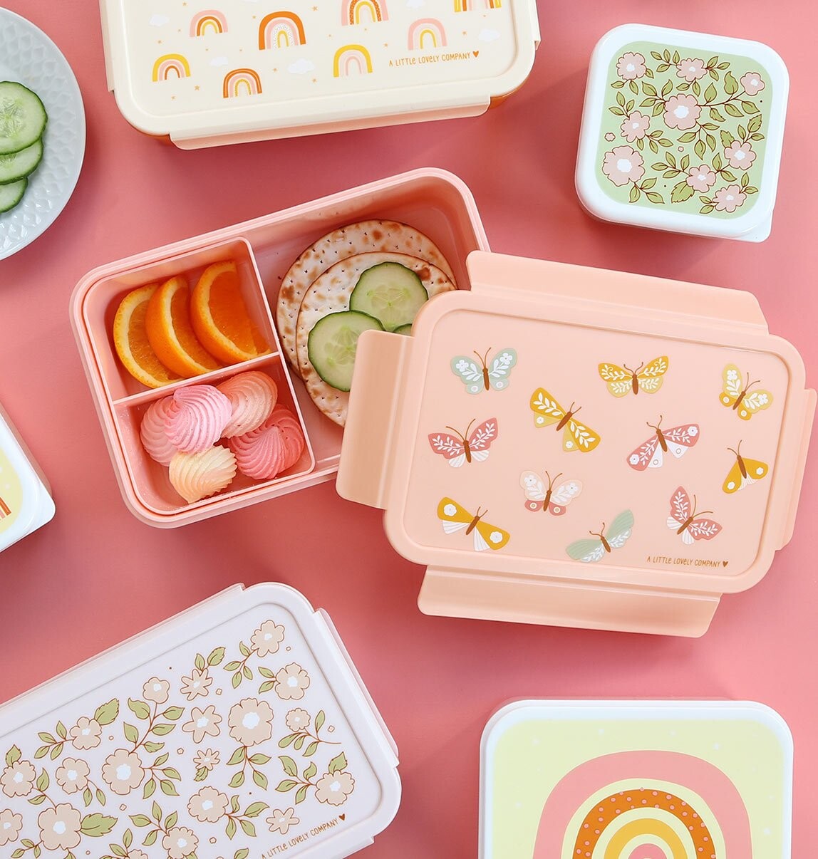 A Little Lovely Company - Bento Madkasse - Butterflies