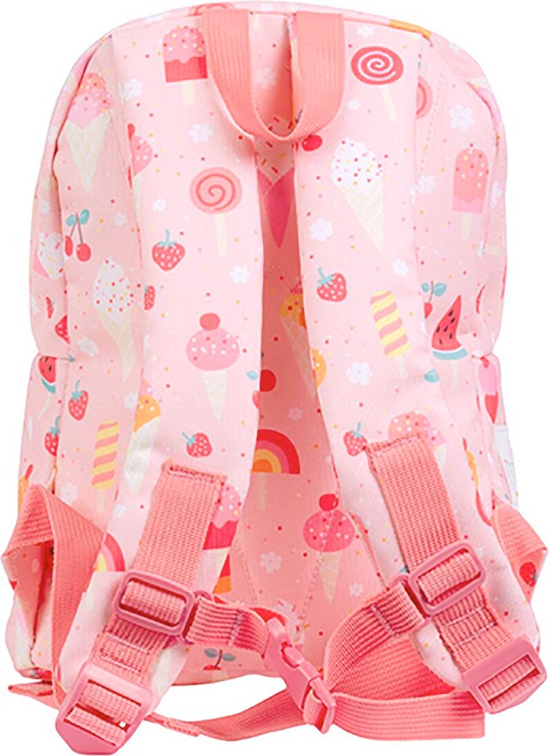 A Little Lovely Company - Lille Rygsæk - Icecream - 22 X 30 X 10 Cm